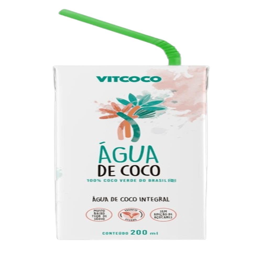 AGUA DE COCO VERDE TETRA PACK 24 x 200 ml
