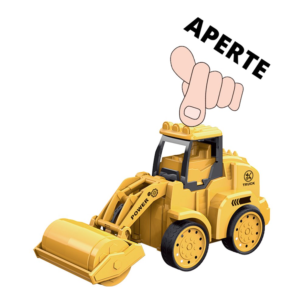 Carrinho De Contrucao Pressionar Para Andar Xalingo