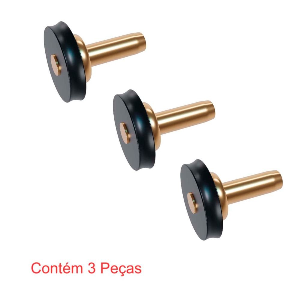 Vedante De Borracha 1/2" 3 Peças Sforplast