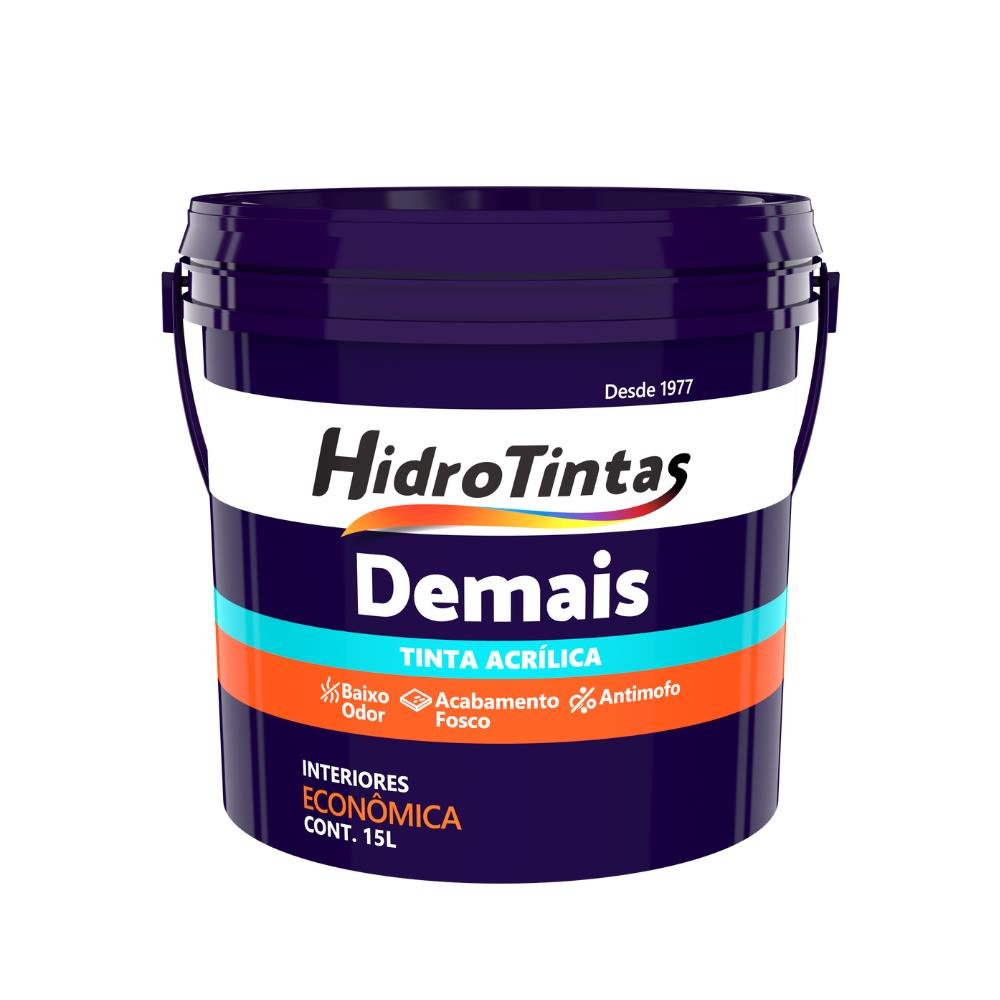 Tinta Acrílica Econômica Fosca 15l Demais Flamingo Hidrotintas