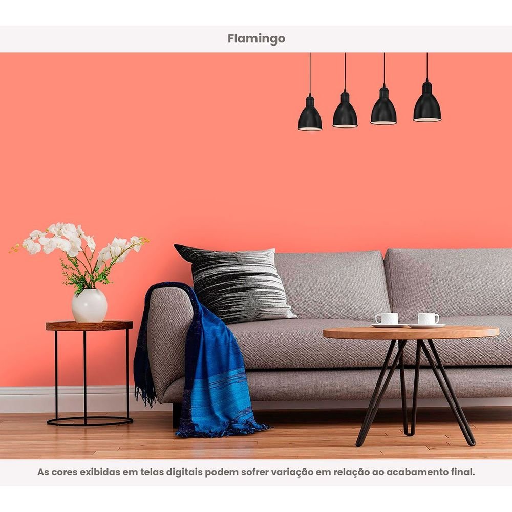 Tinta Acrílica Econômica Fosca 15l Demais Flamingo Hidrotintas