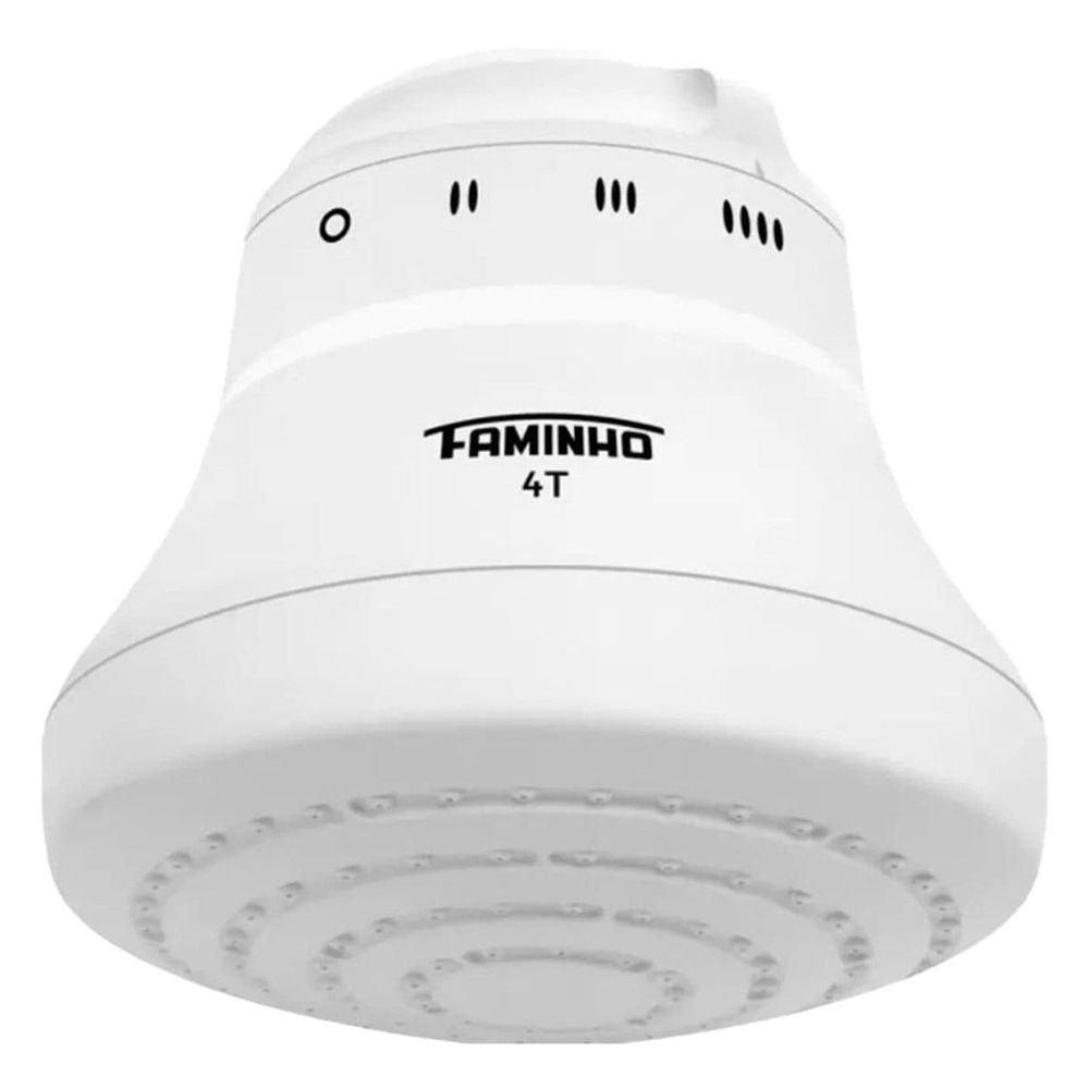 Chuveiro Eletrico Ducha Faminha 4t 4400w 127v Branco Fame