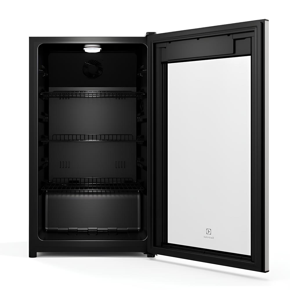 Cervejeira Electrolux 96 Litros Multi Drinks Preto Com Acabamento Em Aluminio Escovado Bcg96 220V