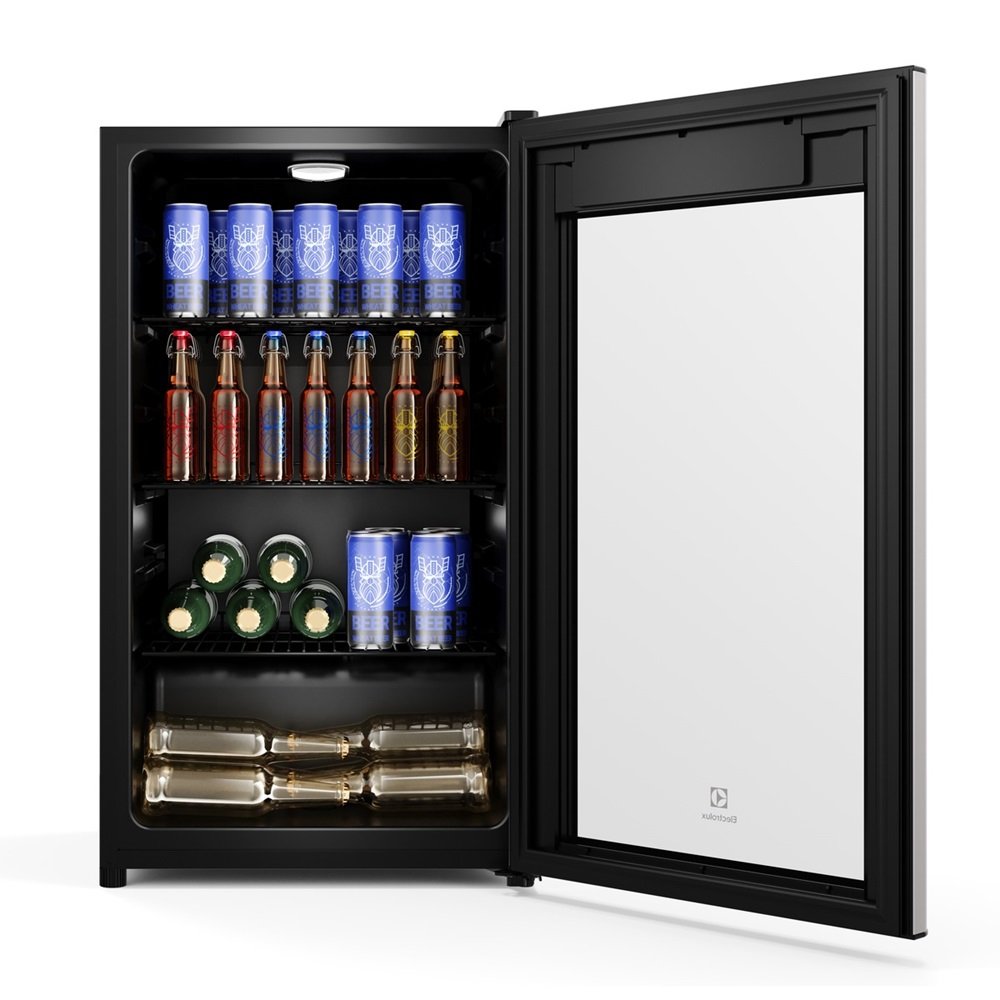 Cervejeira Electrolux 96 Litros Multi Drinks Preto Com Acabamento Em Aluminio Escovado Bcg96 220V