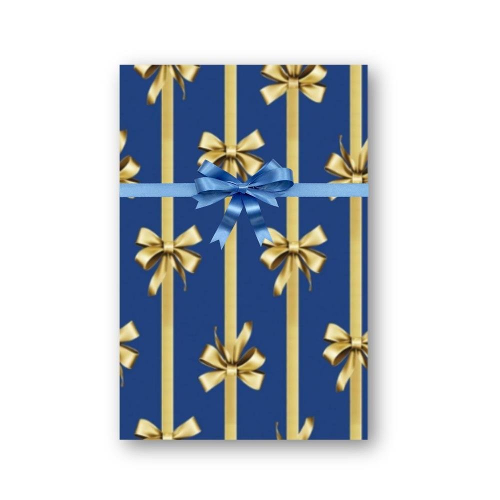 Saco Presente Cromus 30X44cm M4 Laco Azul Intenso Com 50 Unidades Ref 99007984