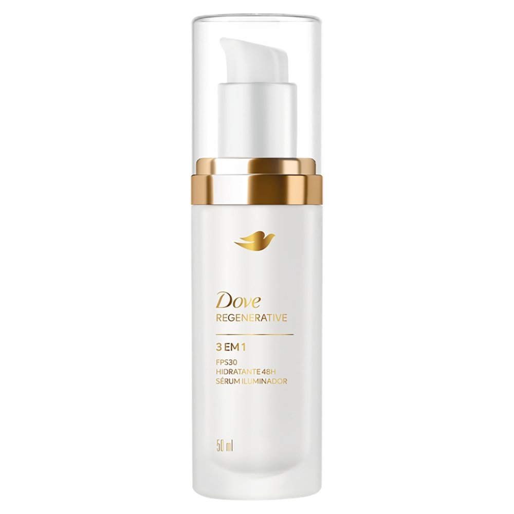 Sérum Dove Facial Regenerative 3 em 1 FPS 30 50 ml