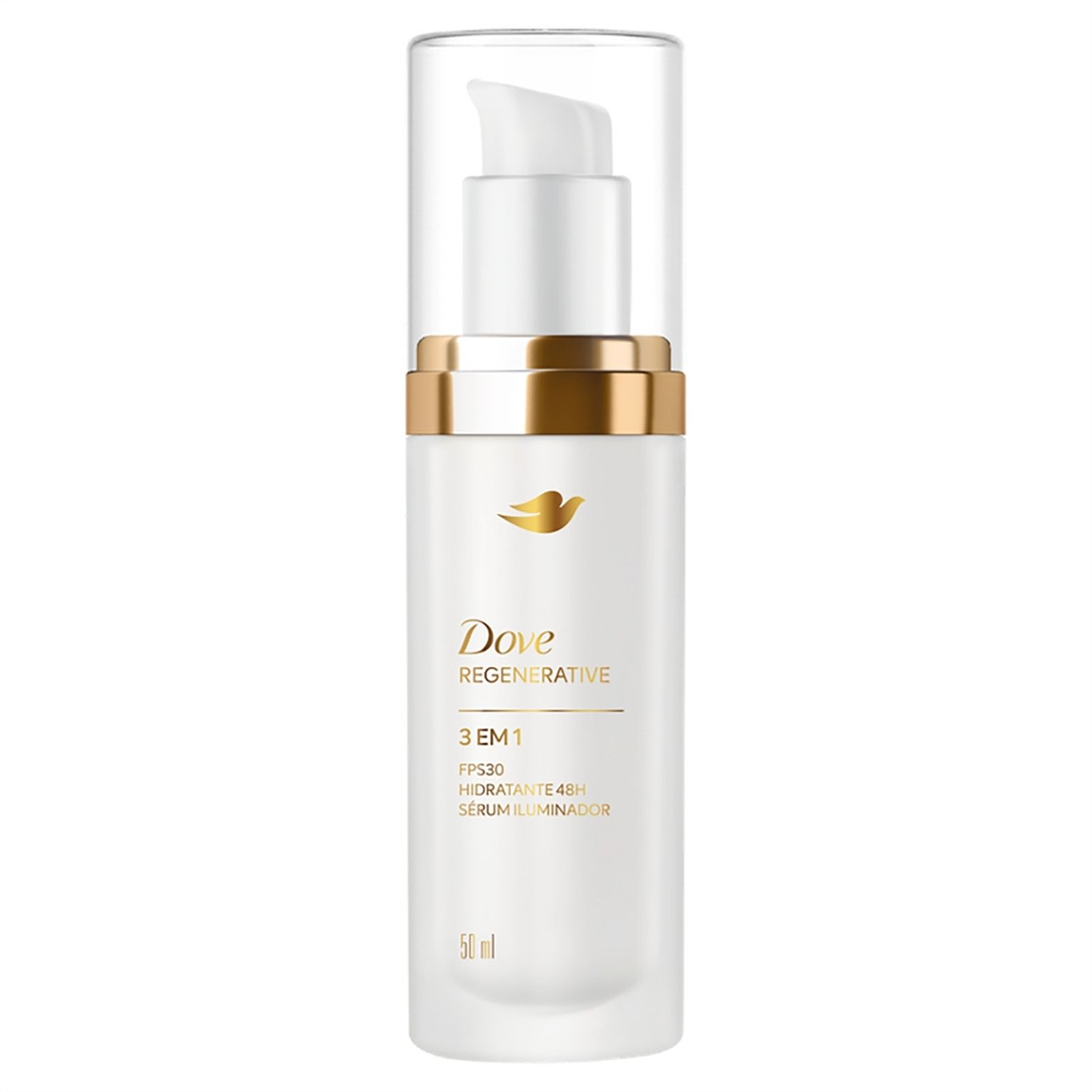 Sérum Dove Facial Regenerative 3 em 1 FPS 30 50 ml