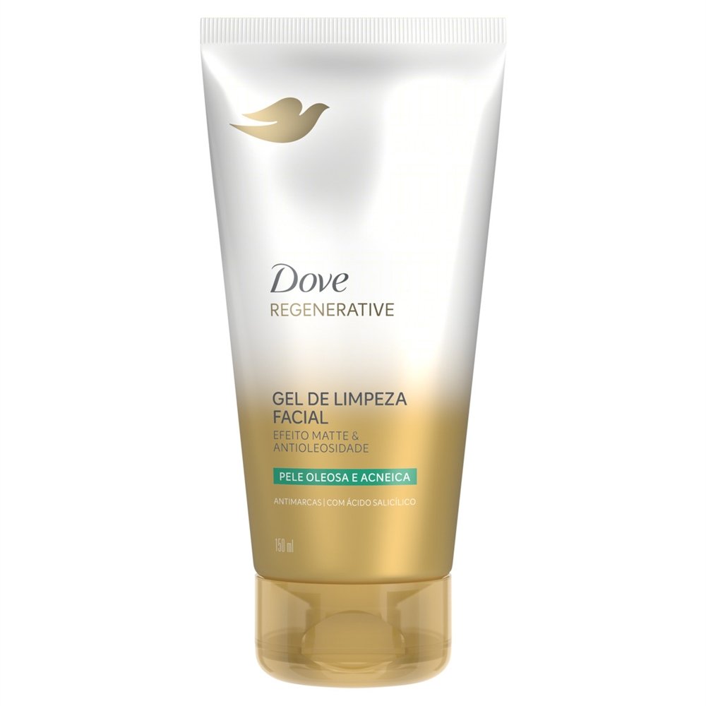 Gel de Limpeza Facial Dove Regenerative Efeito Matte 150 ml