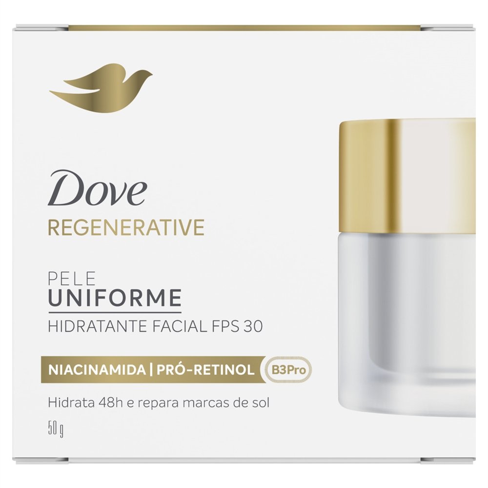 Hidratante Facial Dove Diurno Regenerative FPS 30 50 g