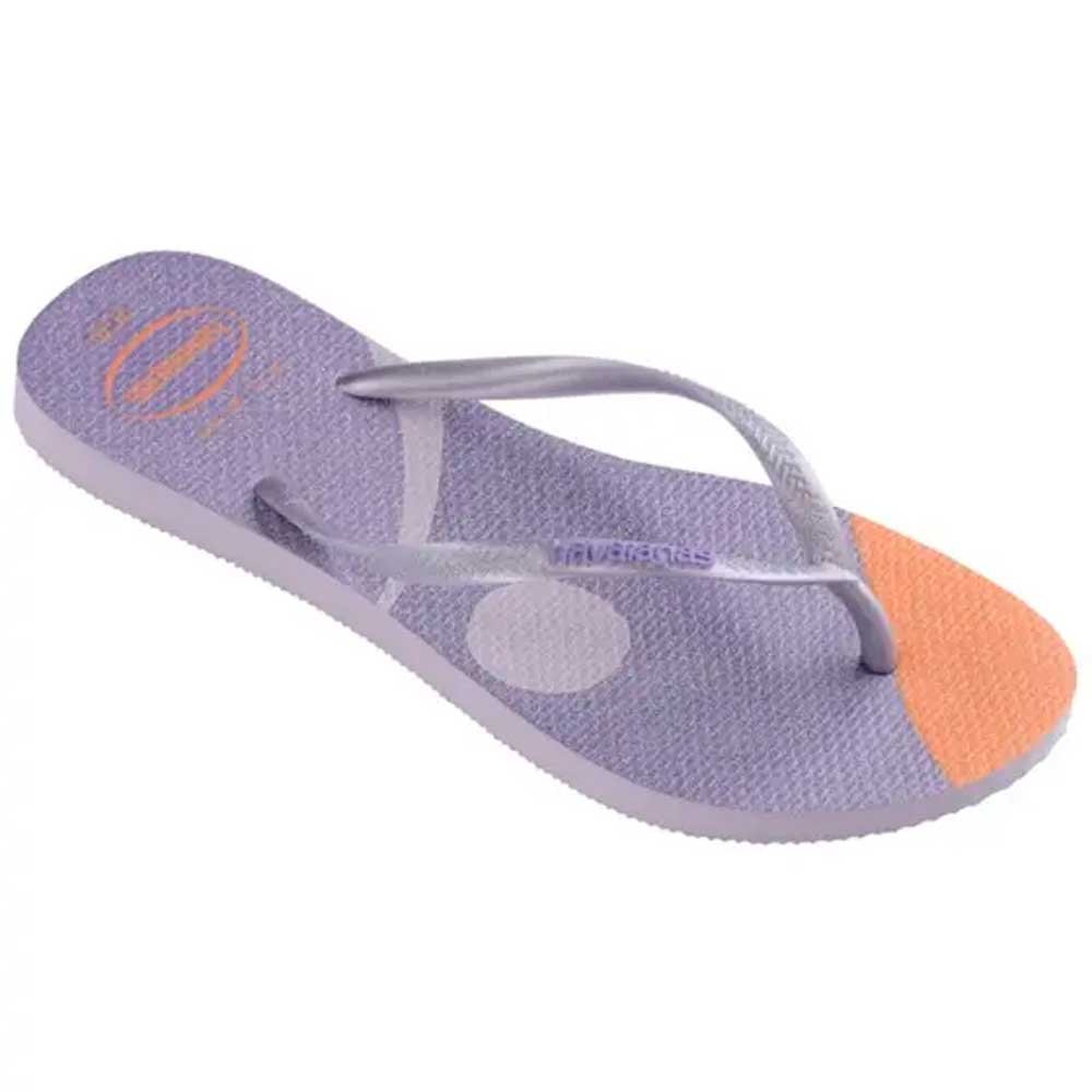Havaianas Slim Palette Glow 5251 Lilas Calmo 23-32 com 12 Pares