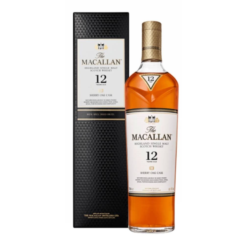 Whisky Macallan Sherry Oak 12 Anos 700ml