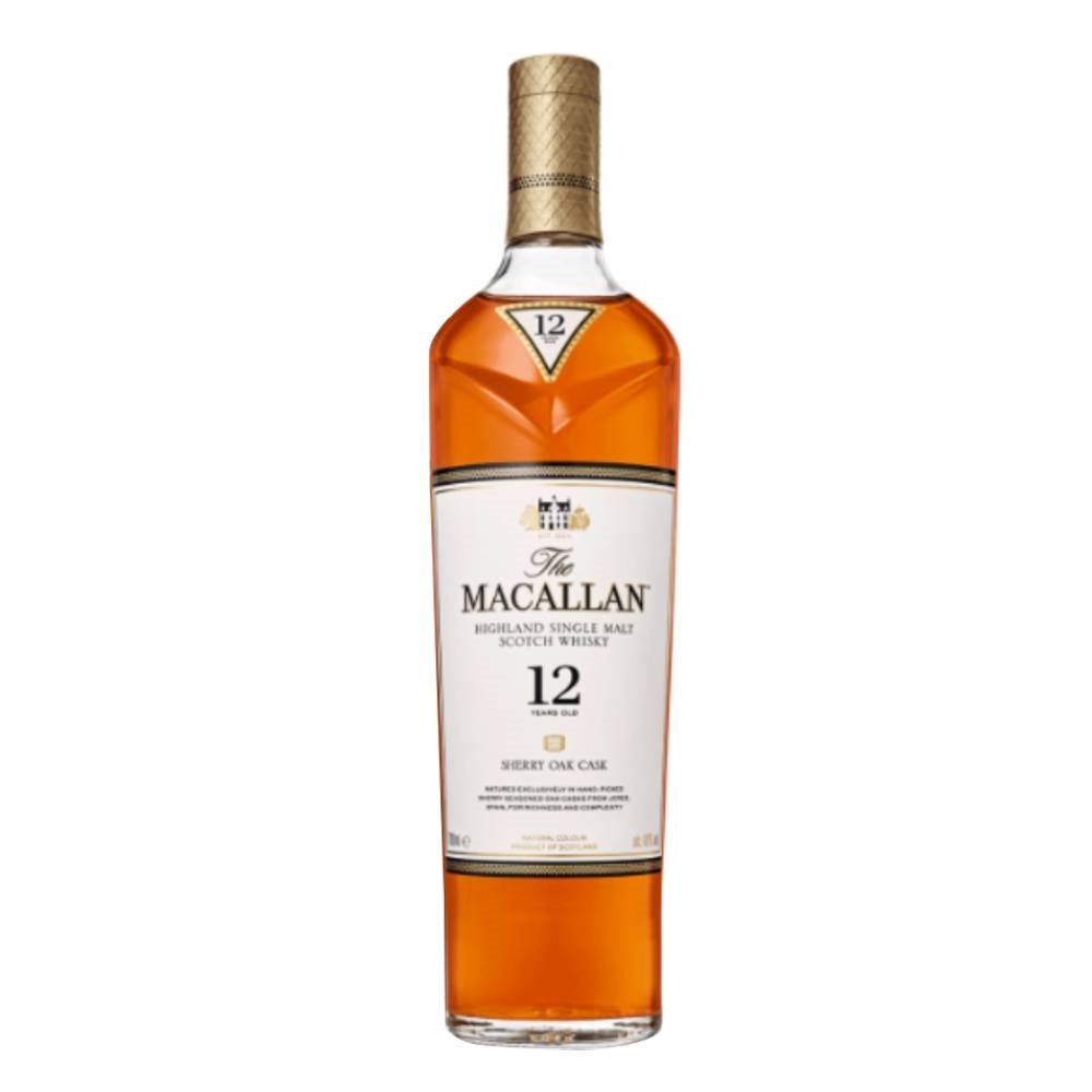 Whisky Macallan Sherry Oak 12 Anos 700ml