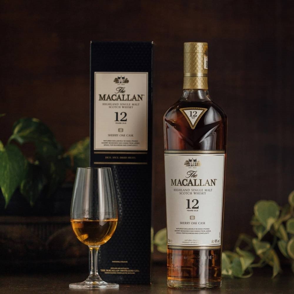 Whisky Macallan Sherry Oak 12 Anos 700ml