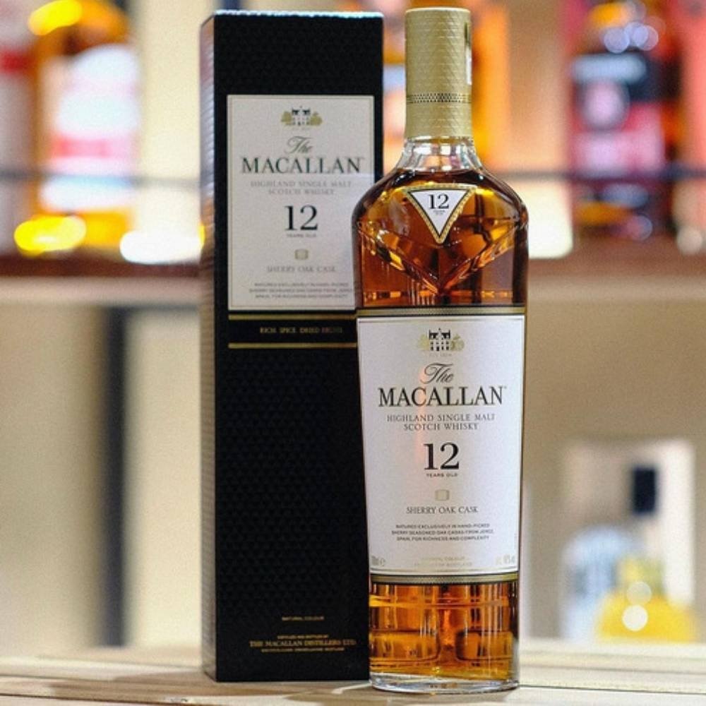 Whisky Macallan Sherry Oak 12 Anos 700ml