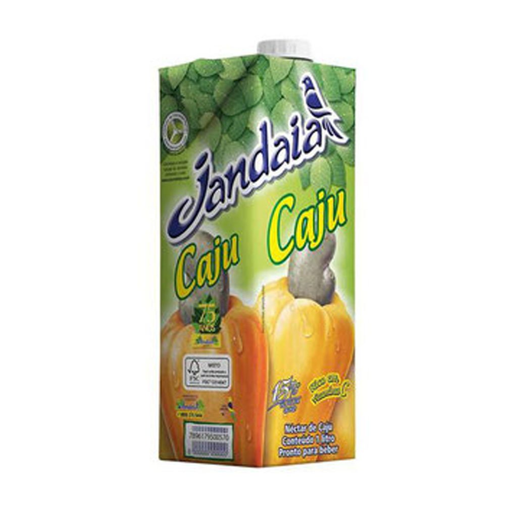 Suco Jandaia 200ml Caju Fardo Com 24
