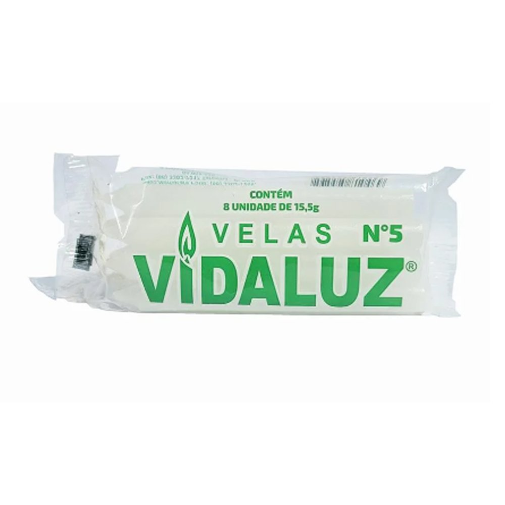 Vela Vida Luz Número 05 Com 24