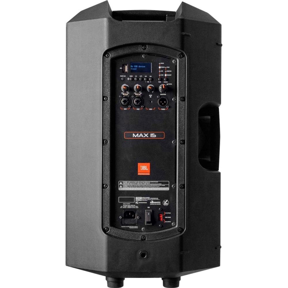 Caixa de Som Ativa JBL Max 15 Bluetooth Preto Un.Venda: PC/1