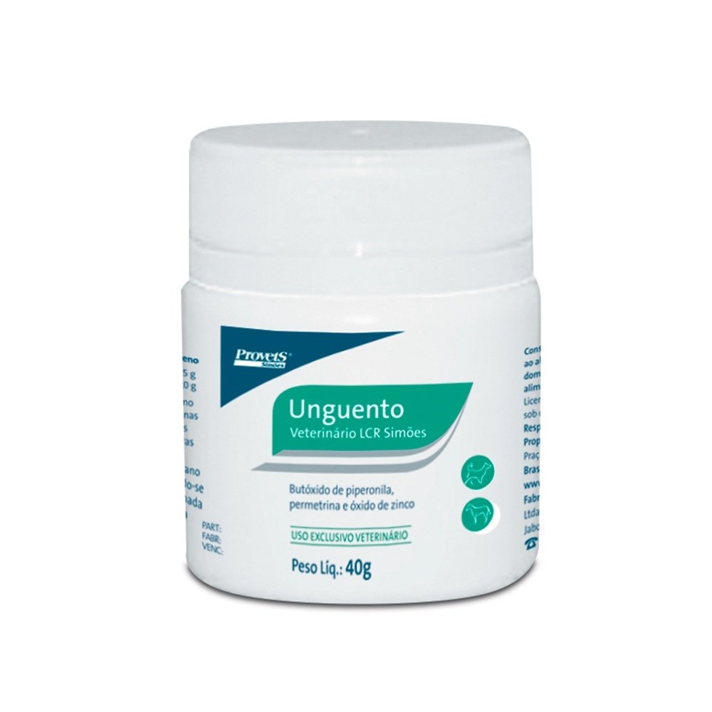 Unguento LCR Pomada 40grs- Laboratório Simões