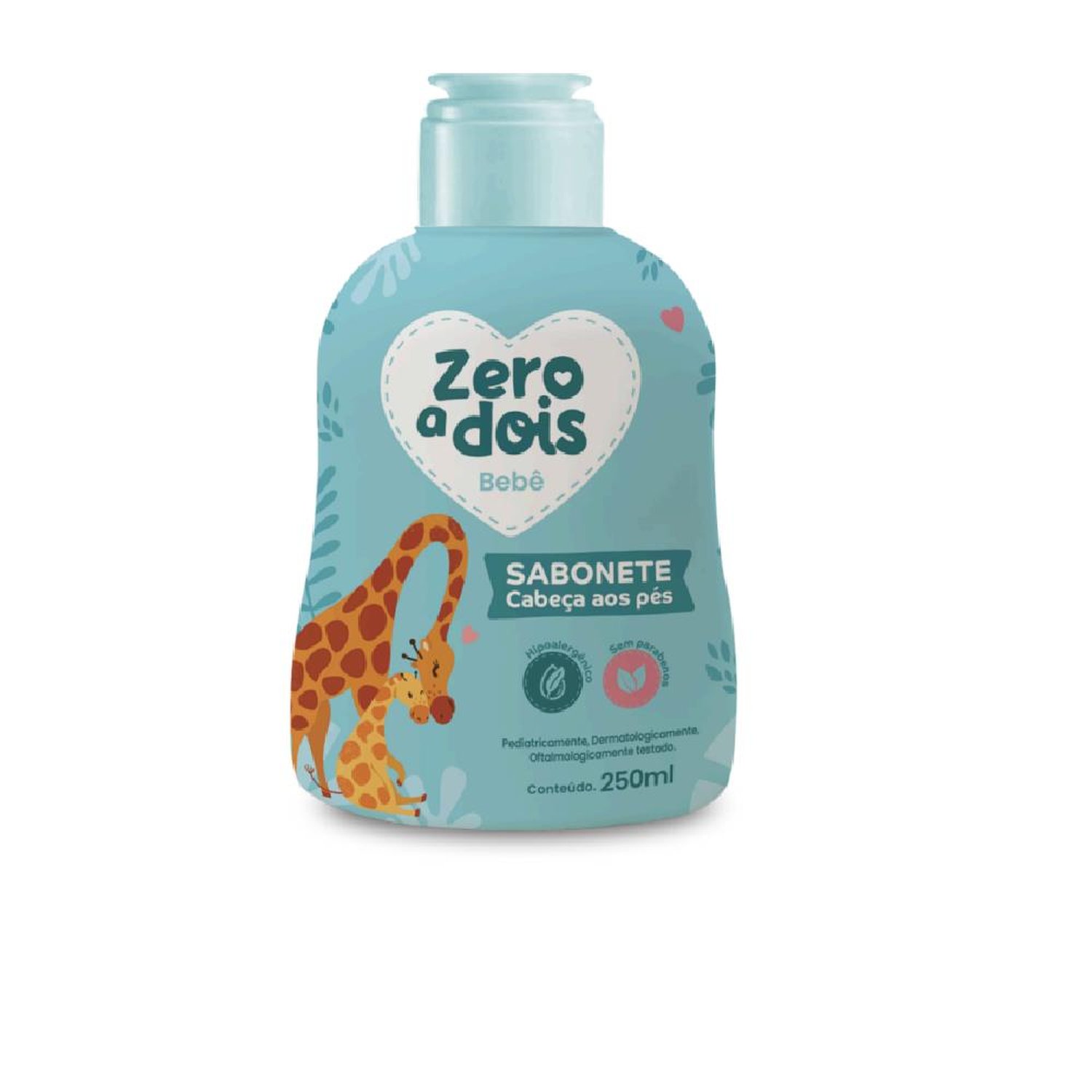 Sabonete Zero A Dois Liquido Cabeça Aos Pés 400Ml