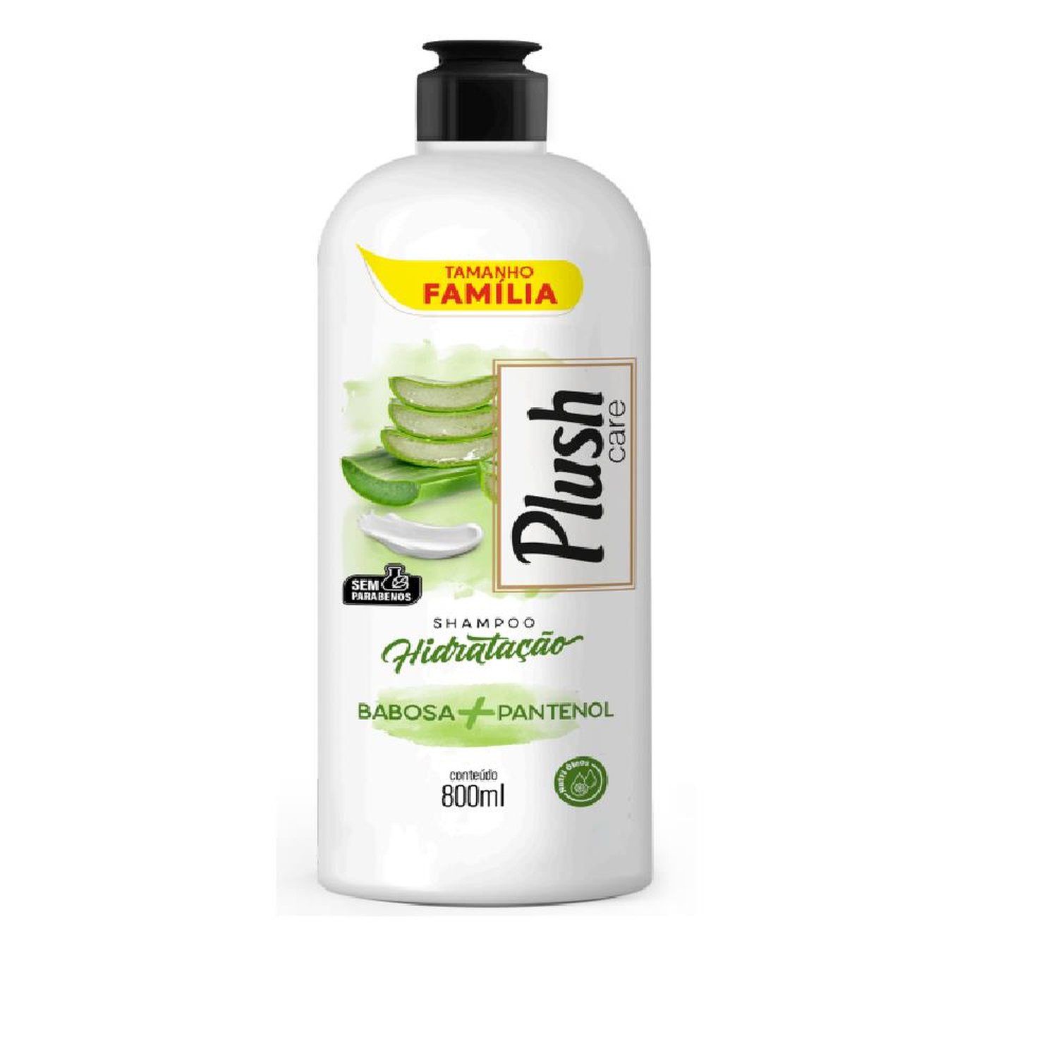 Shampoo Plush Care Hidratação 800Ml