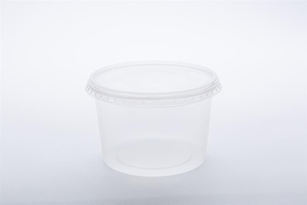 Kit Pote Descartável 1000ml Sobretampa Coposcchio - 6x25 Unidades