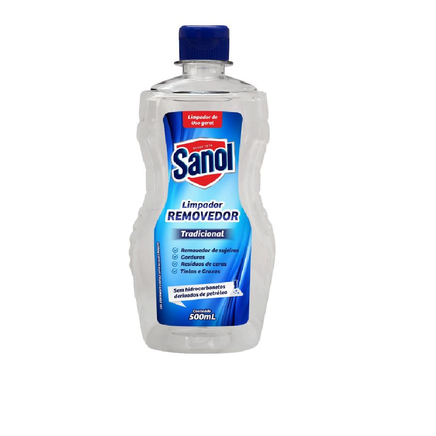 Limpador Removedor Sanol Tradicional 12X500Ml