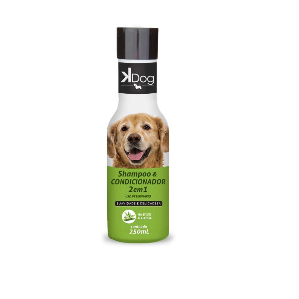 Shampoo E Condicionador 2 Em 1 Kdog 12X250Ml