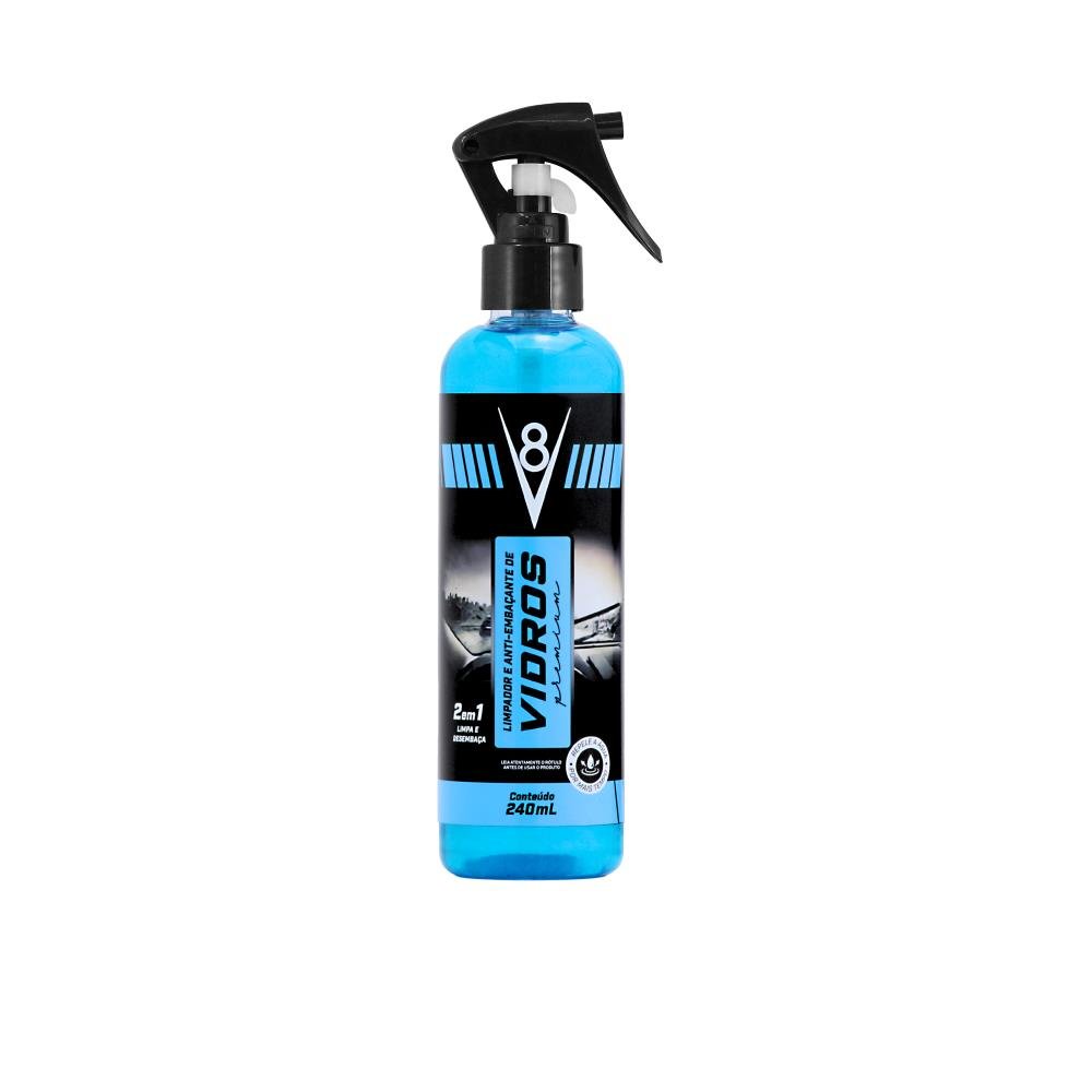 Limpador E Anti-Embaçante De Vidros V8 12X240Ml