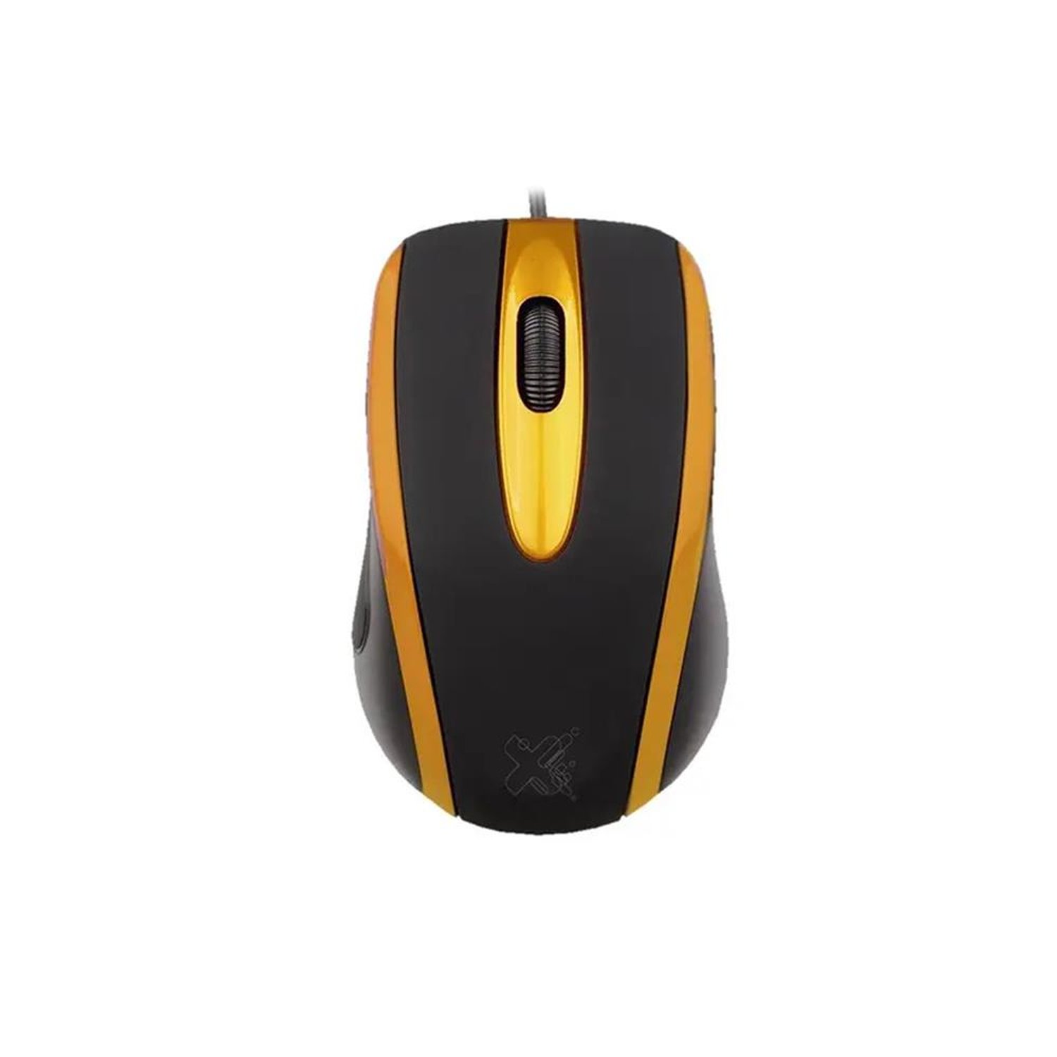 Mouse Techzone Preto/Amarelo Maxprint