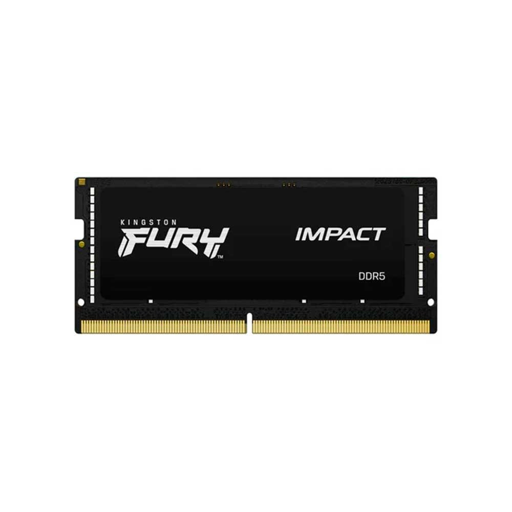 Memoria Kingston Fury Impact 32gb Ddr5 5600mhz 1.1v Black Notebook - Kf556s40ib-32