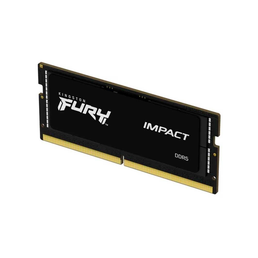 Memoria Kingston Fury Impact 32gb Ddr5 5600mhz 1.1v Black Notebook - Kf556s40ib-32
