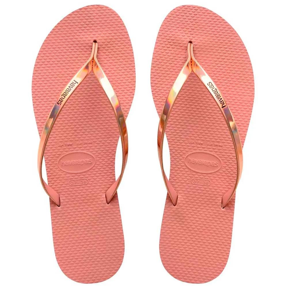 Havaianas You Metallic 3544 Rosa Crocus 33/34 Com 12 Pares