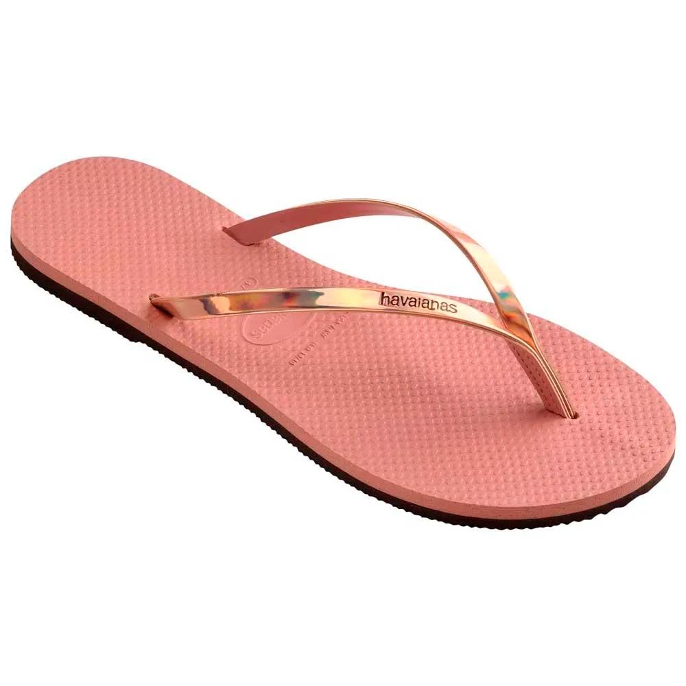 Havaianas You Metallic 3544 Rosa Crocus 33/34 Com 12 Pares