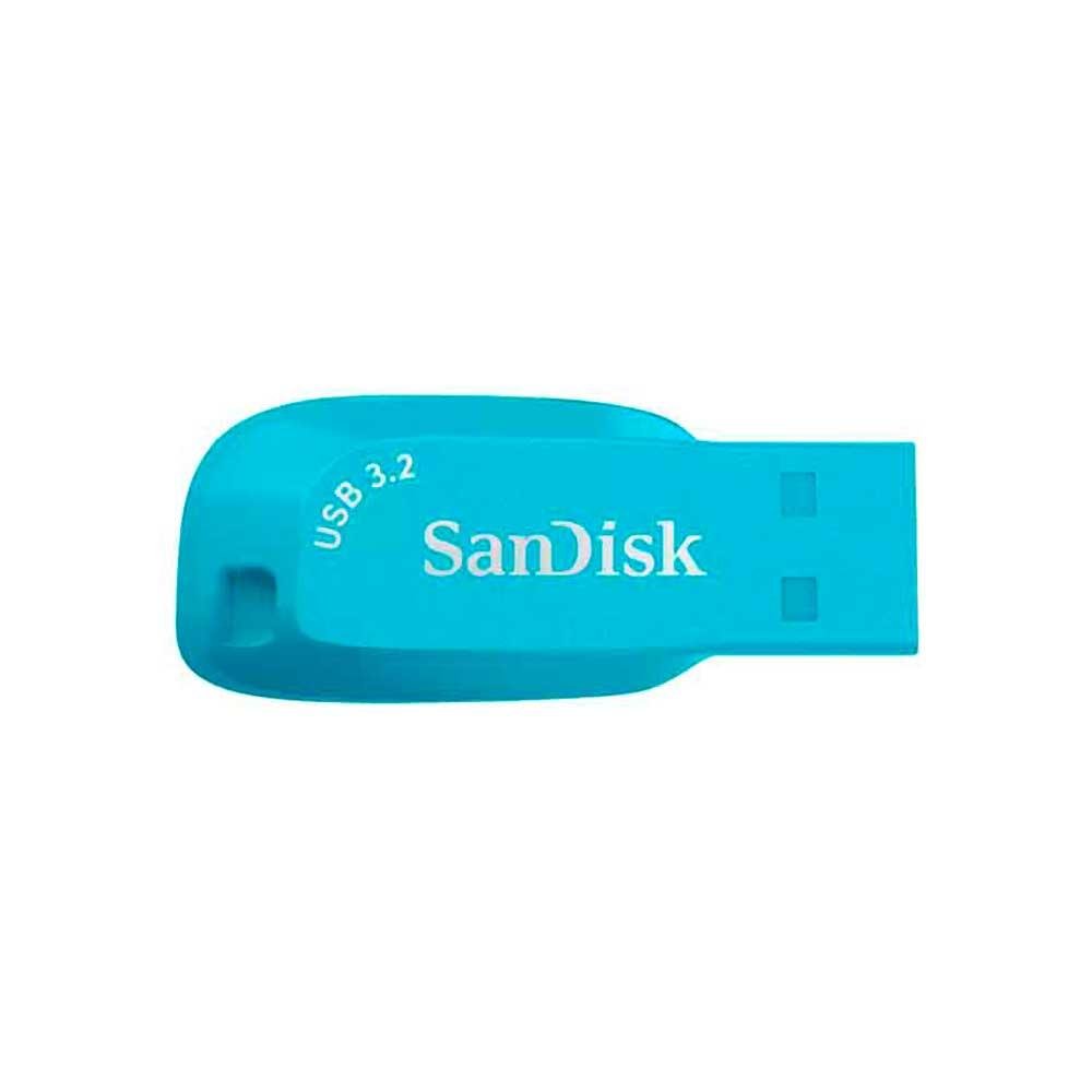 Pen Drive Sandisk Ultra Shift 64gb Usb 3.2 Azul - Sdcz410-064g-g46bb
