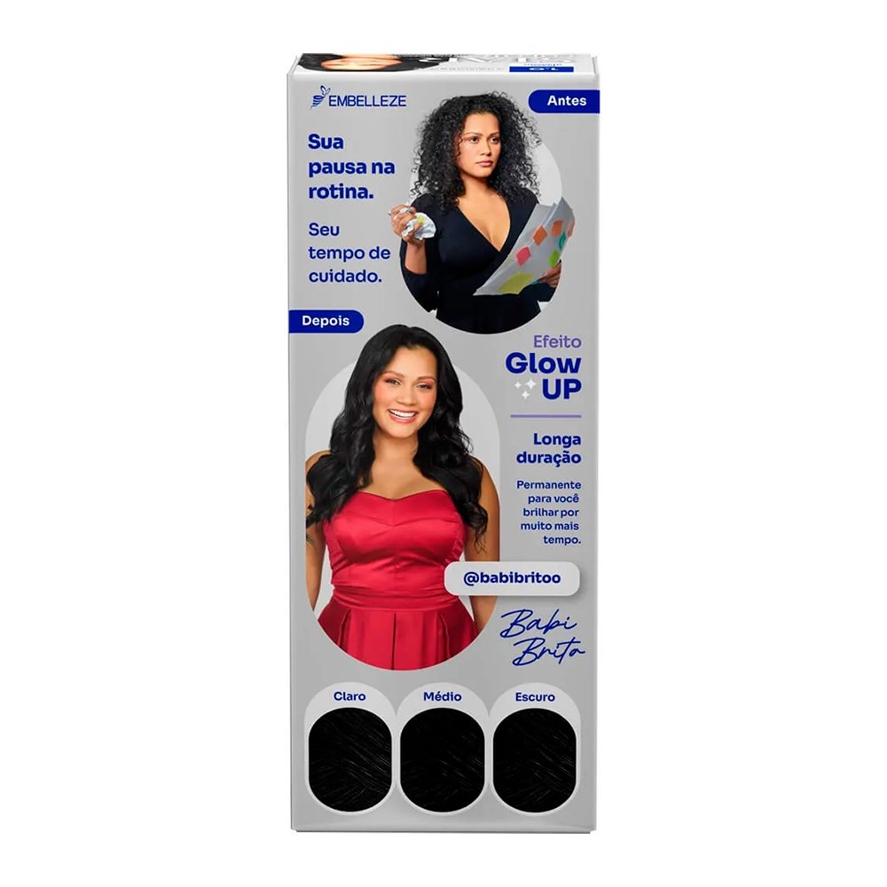 Tintura Starcolor Kit Prático 1.0 Preto Glamour sem Amônia