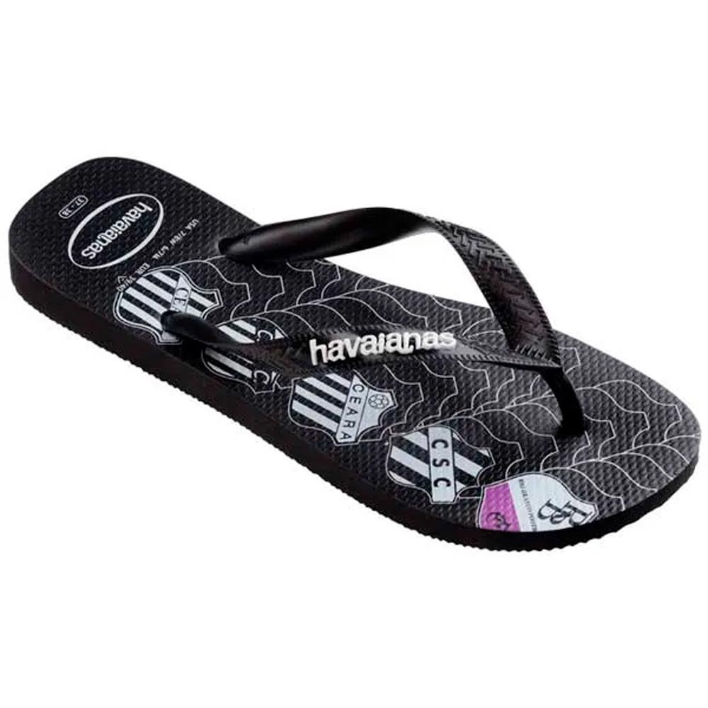 Havaianas Top Times Ceara 0090 Preto 25/26 Com 12 Pares