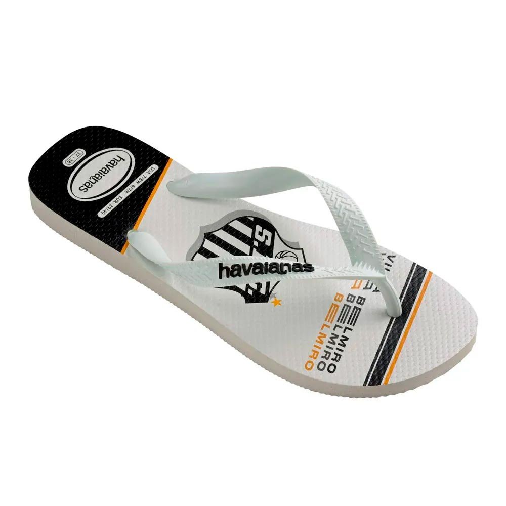 Havaianas Top Times Santos 0198 Branco 25/26 Com 12 Pares