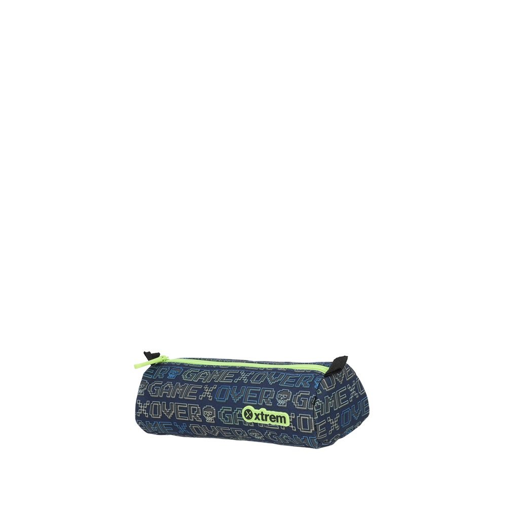 Kit Mochila Infantil Xtrem New Run Pack 4xt Gamer Azul, Lancheira + Estojo, Samsonite