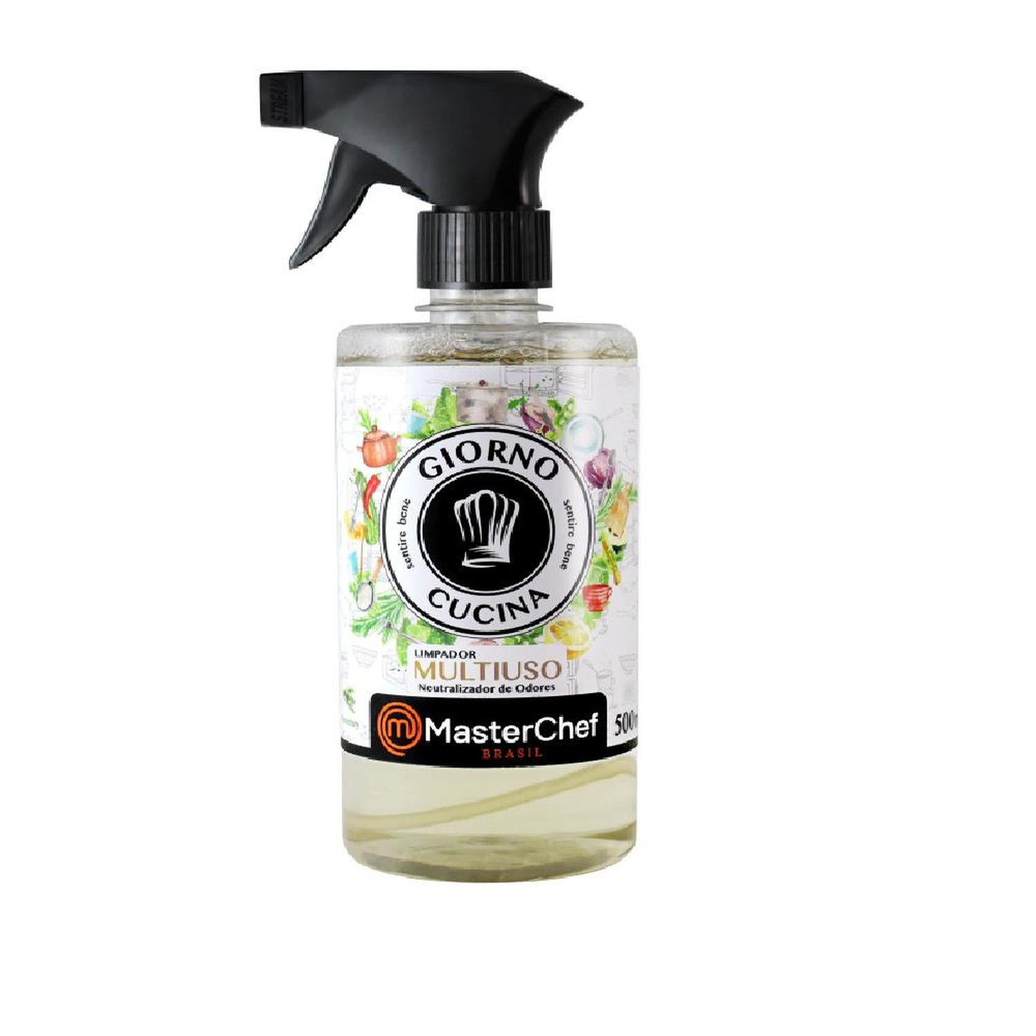 Limpador Multiuso Giorno Cucina 6X500Ml
