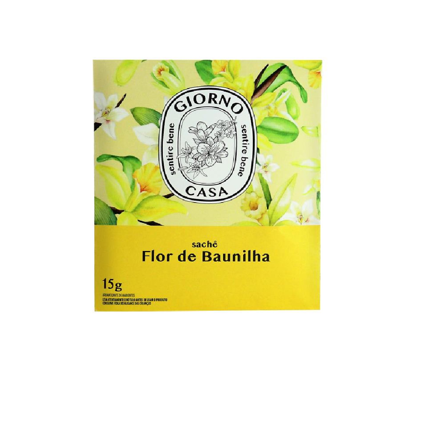 Sache Giorno Flor De Baunilha 12X15G