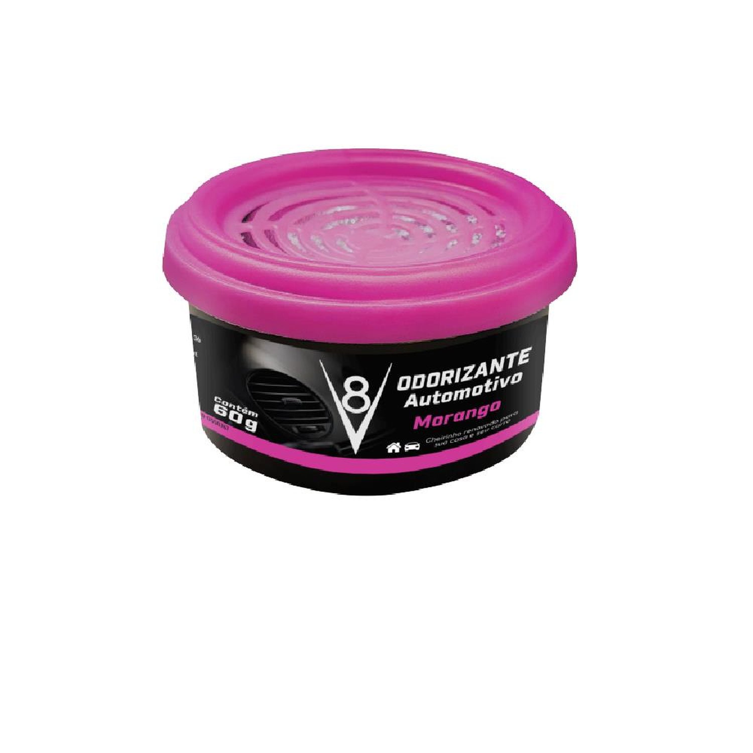 Odorizador Pote Morango V8 12x60G
