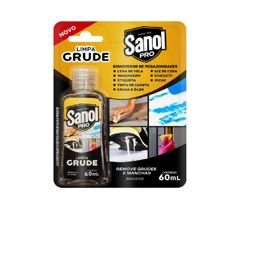 Limpa Grude Sanol Pró 12X60Ml
