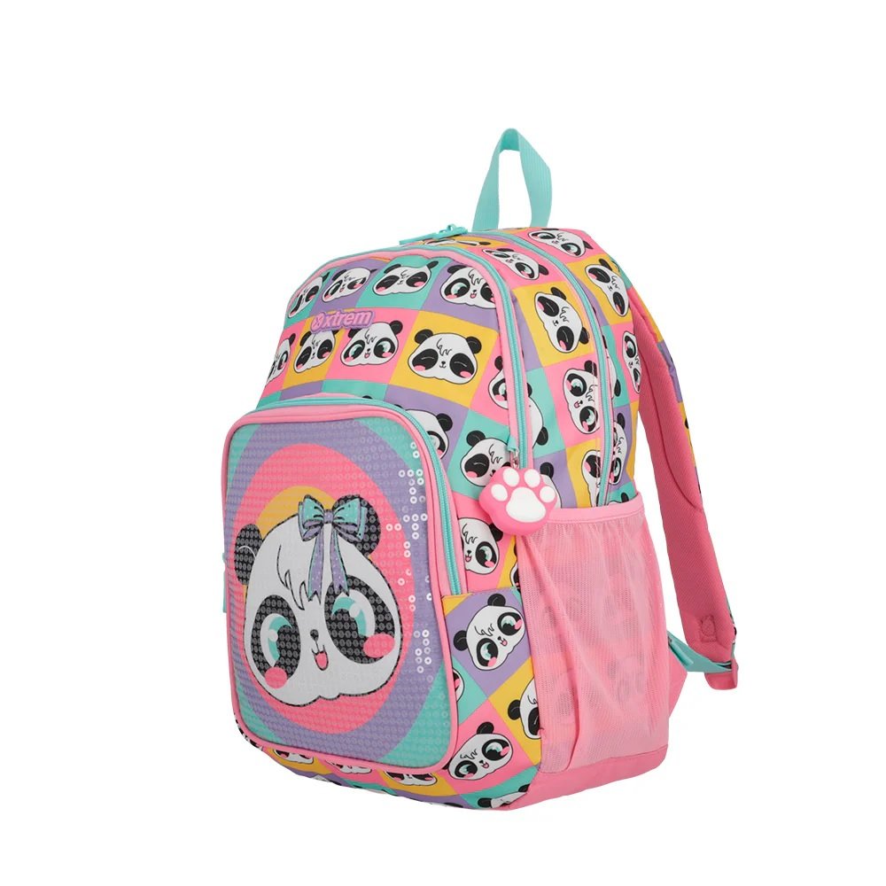 Mochila Infantil Xtrem Hopper 4xt Panda Colorida, Samsonite