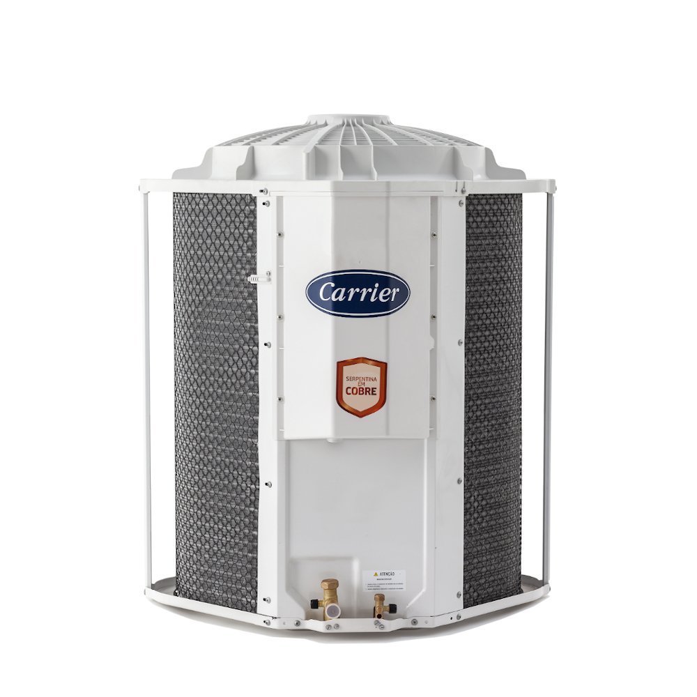 Ar condicionado Split Teto Carrier Xperience Fixo 57.000 BTU/h Frio Trifasico Branco 42ZQB60C5/38CCW060235MC 380V
