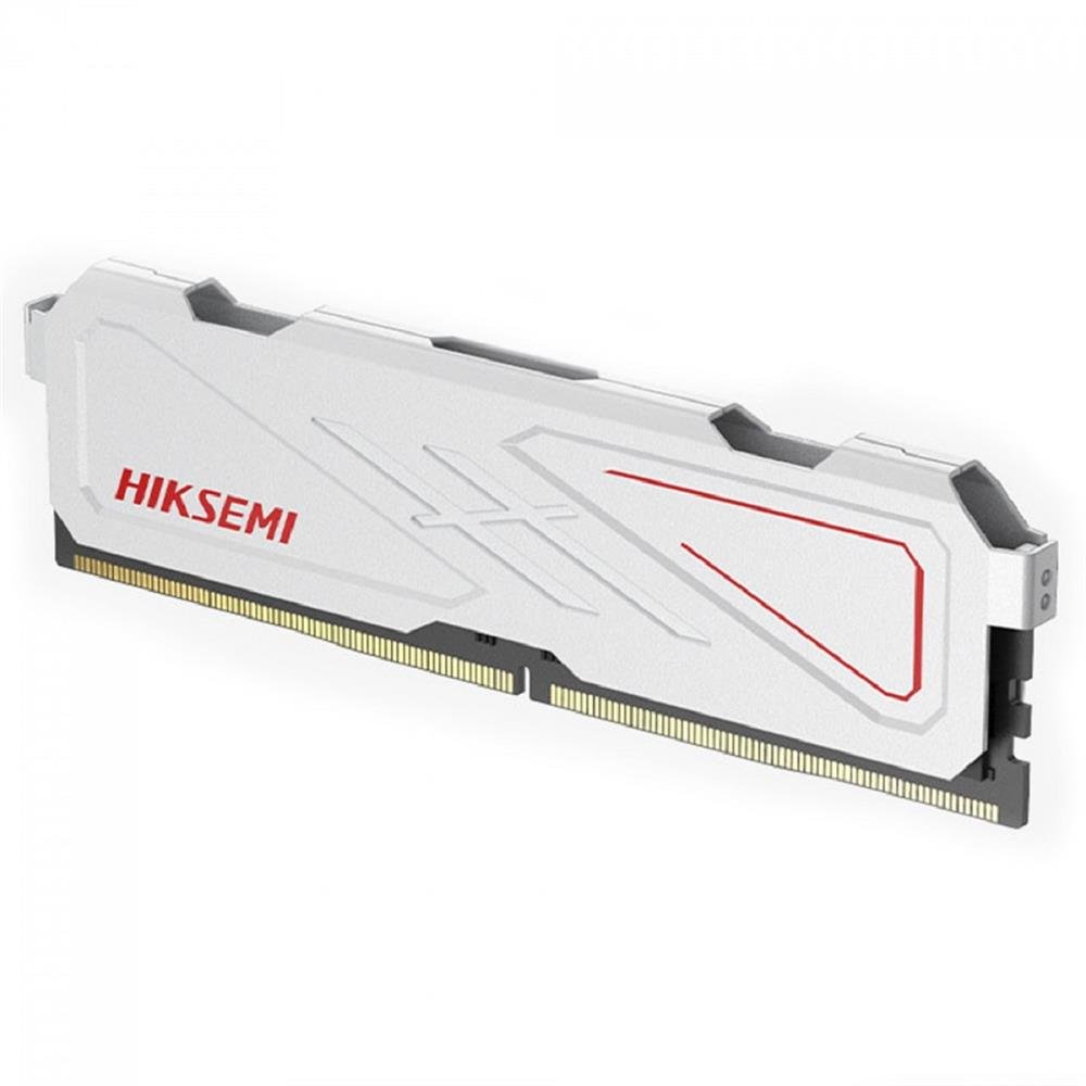 Memória DDR4 Hiksemi Armor White, 8GB, 3200Mhz, Branco - HSC408U32E2 8G