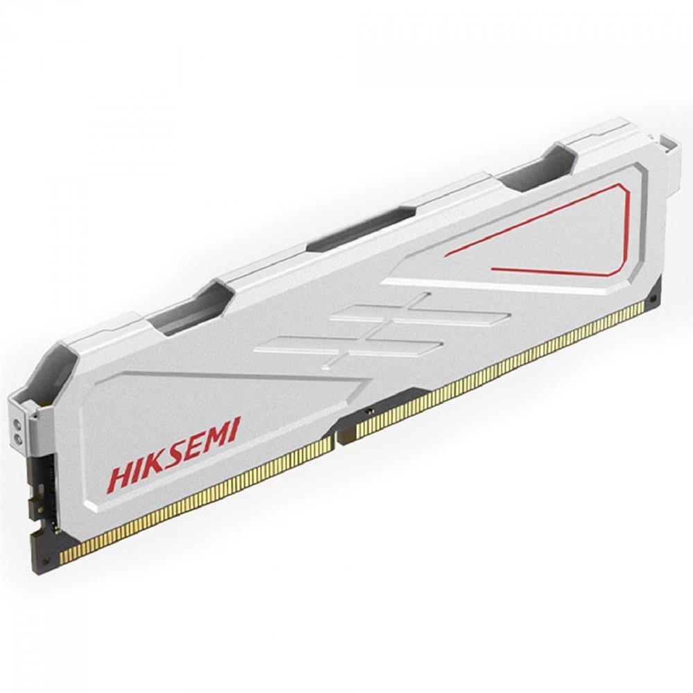 Memória DDR4 Hiksemi Armor White, 8GB, 3200Mhz, Branco - HSC408U32E2 8G