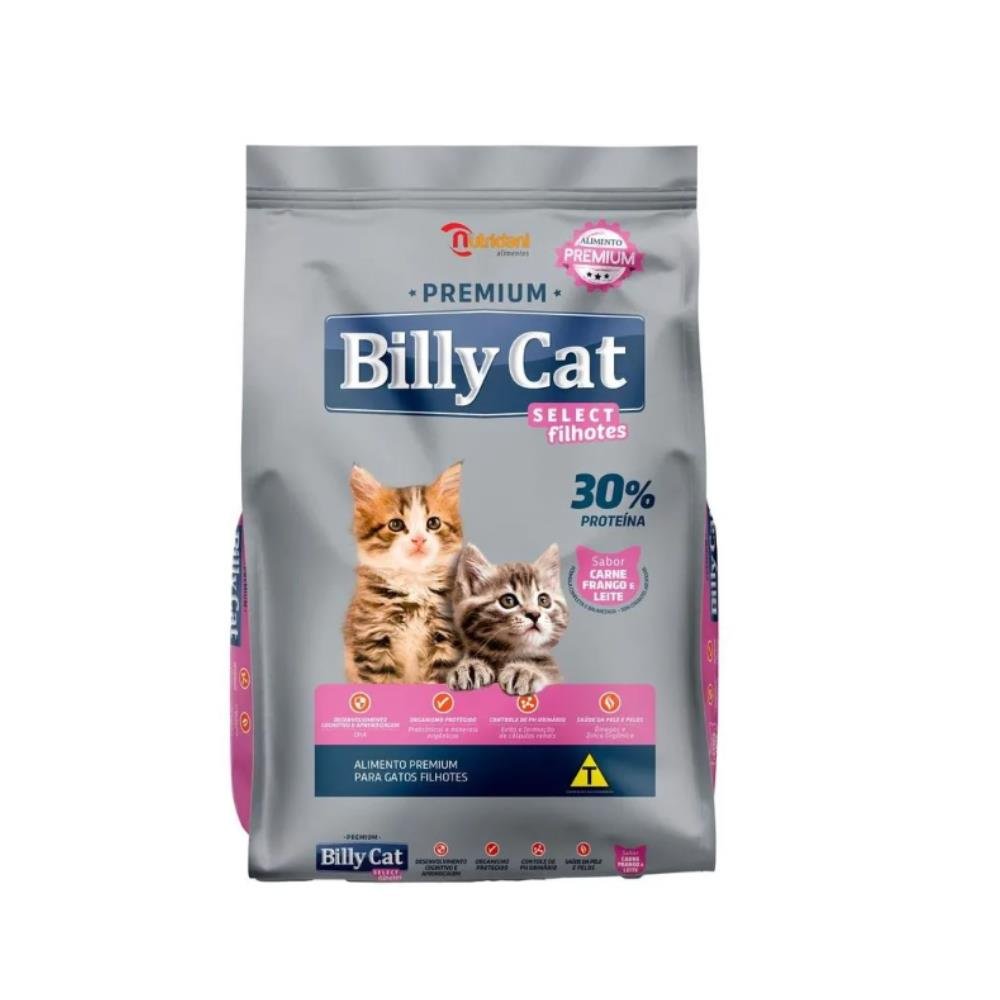 Ração Gatos Billy Cat Select Filhote 15kg