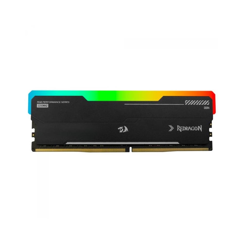 Memoria Redragon Magma RGB, 16GB, 3200MHz, DDR4, CL18, Preto - GM-802.