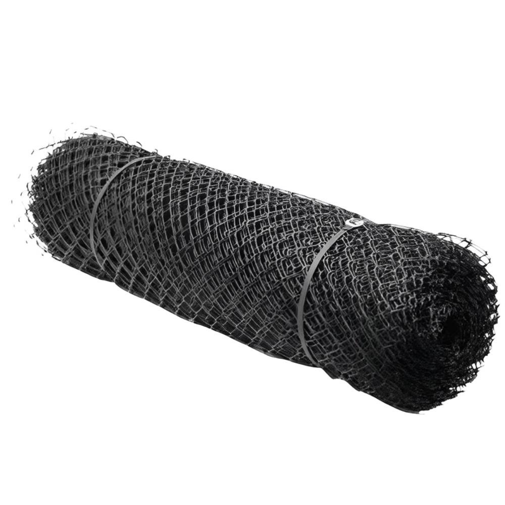 Tela Plástica Pinteiro 4 Preta 1.5X50m Tecnyl