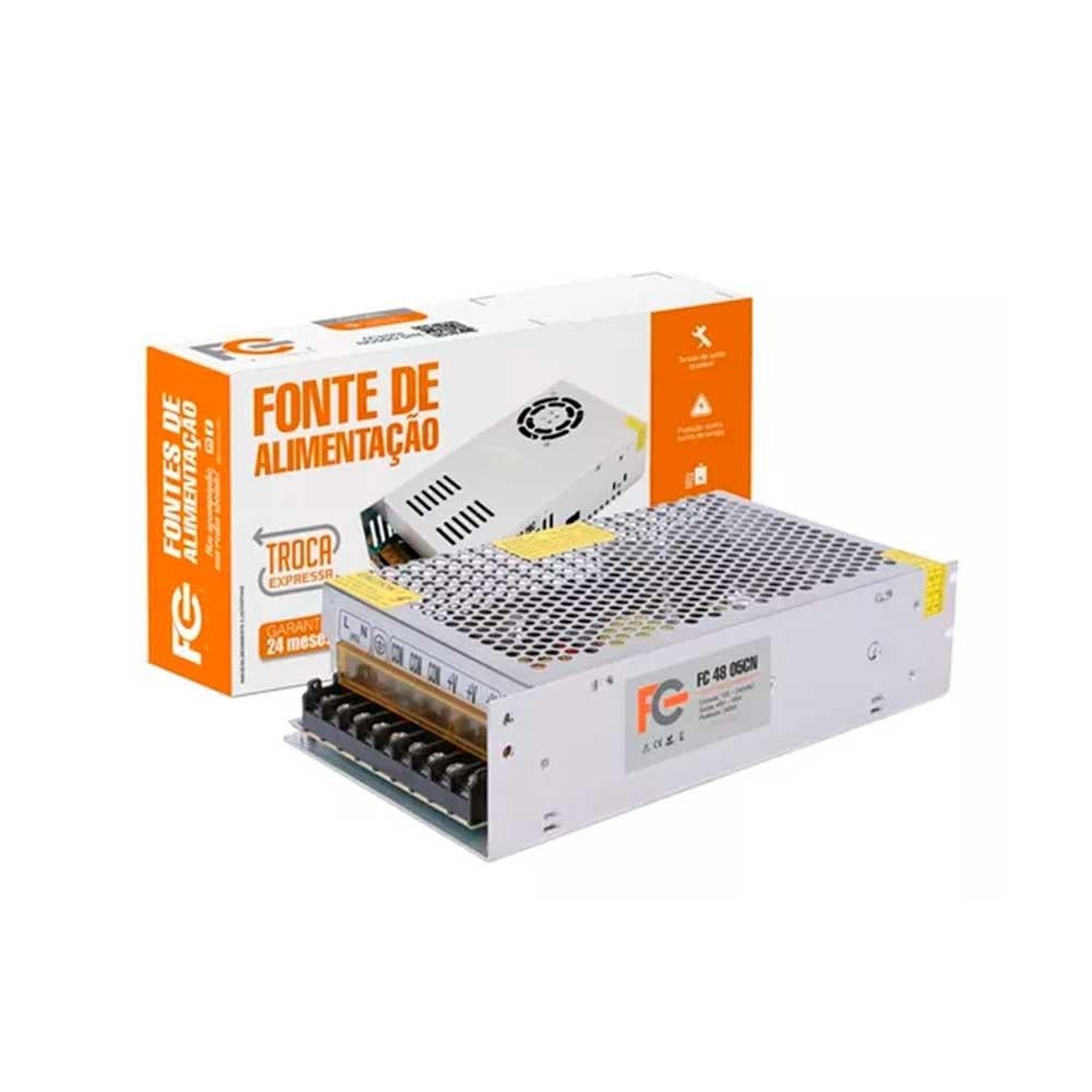 Fonte Colmeia 48v 05a - 240w Fc4805cn Fc Fontes